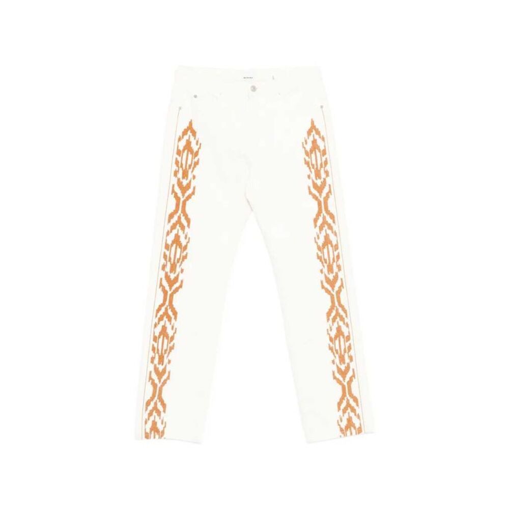 Marant Men Lewys Jeans With Embroidery